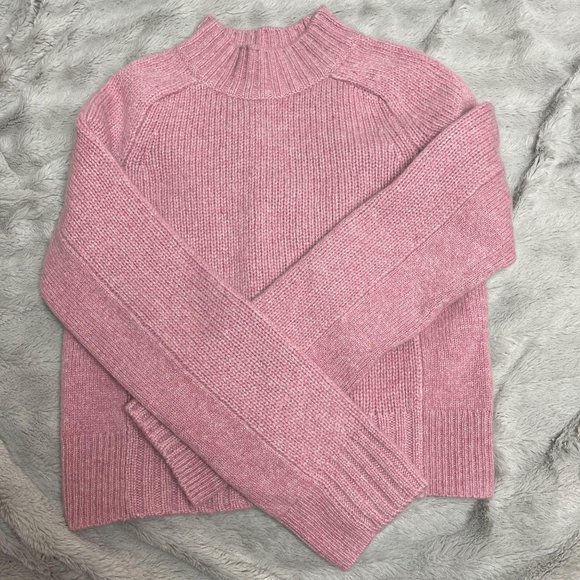 NWOT  Vince Shrunken Cashmere Mock Neck XS - Picture 4 of 11